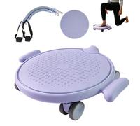 Disques de Pilates Glissants Équipement de Gainage Silencieux à Roulettes | Sliders d'Entraînement du Core Récupération à domicile, salle de sport, yoga, ballet,