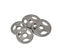 Disques de poids 2,5/2,5/5/5 Kg - 4 poids de musculation - dia. trou 5,4 cm - acier