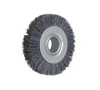 Disques de polissage abrasifs, Roue de brosse polissage 70mm, métallique en Nylon abrasif, alésage 16mm, grain 180 for le bois et métal