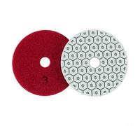 Disques de polissage humides et secs de 100 mm pour surfaces en granit, marbre, béton, pierre, conçus pour une utilisation durable et un polissage efficace (étape 3)