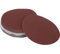Disques de pon?age, 7,09" 800 grains RšŠparation automobile Disque de papier de verre rond š€ crochet et boucle Oxyde d'aluminium Rouge, 30 piššces