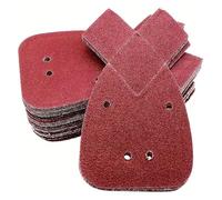 Disques de ponçage, 10/20/30/40 pièces feuilles abrasives papier de verre orbital grain 60-400 for le ponçage et le polissage