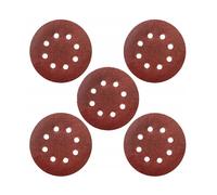 Disques de ponçage 100 g, 125 mm, fixation Velcro, lot de 5