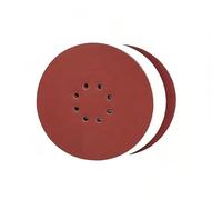Disques de Ponçage 225 mm 20 Pièces Grain P400 8 Trous Disques Abrasifs 225 mm Ronds Papier Abrasif for Ponceuse pour Cloisons Sèches Ponceuse Girafe (Rouge, Extra Large, 400, Moyen)