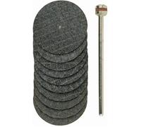 Proxxon Disques de ponçage 2228808 - 10 pièces Ø22 mm renforcés avec tige