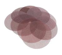 Disques de ponçage à mailles de 5 pouces - Papier de verre de 125 mm avec grain 80-1000, fixation auto-agrippante for la finition des voitures, du bois et du métal(80 Grit 5 Pcs)
