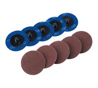 Disques De Ponçage En Oxyde D'Aluminium Draper 50Mm 180 Grit 10 Pack 75612