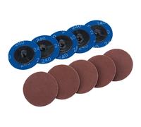 Disques De Ponçage En Oxyde D'Aluminium Draper 50Mm 240 Grain 10 Paquet 75613