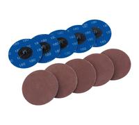 Disques De Ponçage En Oxyde D'Aluminium Draper 75Mm 180 Grit 10 Pack 75618