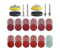 Disques de ponçage ronds de 2 pouces, grain 80-3000, à changement rapide, for la restauration des phares de voiture, 240 pièces