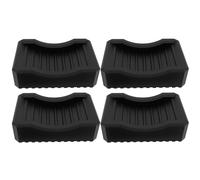 Disques de support de barbecue - Kit anti-oscillation - Coussinets de stabilisation de table - Pieds en caoutchouc - Système d'ajustement de la hauteur de précision - Matériau antidérapant Fix