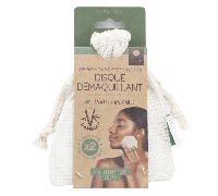 Disques Démaquillants Bambou Réutilisables Lot de 2