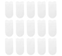Disques Démaquillants en Coton Forme U 240 Pièces à Poche | Insertion un Doigt, Toucher Ultrasoft, Usage Visage, Blanc, Lot pour Nettoyage Quotidien