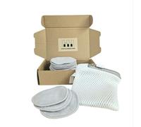 Disques démaquillants, lavables, en bambou, 20 unités réutilisables, élimination du maquillage, pour tous les types de peaux, nettoyage facial, éponges de maquillage, fibre naturelle, sac en filet