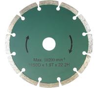 GÜDE Disques diamant pour rainureuse G58090 lot de 2 58092