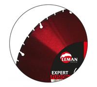 Disques diamants brasés jante segmentée coupe acier 950 -D125 mm LEMAN