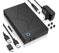 Disques Dur Station d'accueil USB 3.0 pour disque dur 2,5 & 3,5 pouces HDD/SSD, boîtier de disque dur externe 3,5 pouces avec UASP, HDD Docking Station, SATA USB Adaptateur, Boîtier HDD pour Windows