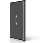 Disques durs externes 500Go - 2.5'' USB 3.0 Ultra Fin Tout-Aluminium Stockage HDD pour Xbox One, PS4, PC, Mac, Laptop, Ordinateur de Bureau/ Portable, Wii U, TV, Windows(Gris)