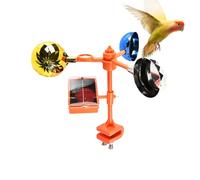 Disques Effaroucheurs Oiseaux | Dispositif à Sons et Reflets - Fournitures de Jardin pour Allée Jardin Verger Ferme Chemin Terrain Patio Balcon Arrière-Cour