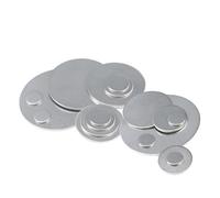 Disques en Acier Inoxydable Disque en acier inoxydable, plaque ronde, diamètre 50 mm-100 mm, épaisseur 0,5 à 2, disque d'étanchéité plat métal, 1 pièce(100mmx1.5mm)