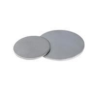 Disques En Acier Inoxydable Plaque ronde en acier inoxydable, diamètre 100/150/200/250/300 mm, disque rond découpé au laser, épaisseur 1/1,5/2/2,5/3, 1/2 pièces(1x100mm(2pcs))