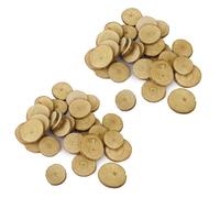 Disques En Bois 3-4cm, 60 Pièces, Pour Bricolage, Artisanat, Centres De Mariage