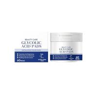 Disques Exfoliants à l'Acide Glycolique pour le Visage - Toniques Double Face Nettoyants et Lissants, Hydratants Éclat - Affiner Les Pores - Soin Quotidien Tous Types de Peau - 60 Disques