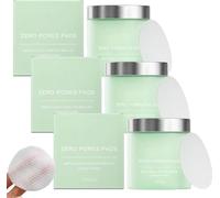 Disques exfoliants double texture pour le visage, nettoyant en profondeur et réduisant les pores, réduisant l'excès de sébum, lissant le grain de peau et illuminant le teint