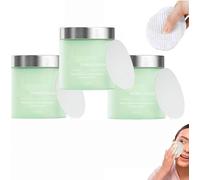Disques exfoliants double texture pour le visage, nettoyants en profondeur et réduisant les pores, hydratants et rafraîchissants pour tous types de peau.
