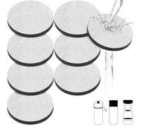 Disques Filtrants à eau Compatible Brita Fill Go Carafes Bouteilles Filtrantes Réduisent PFAS, Chlore et Métaux Lourds Certifié NSF 42 Remplacement de Disque Filtrant Lot de 8 Filtre Voyage Bureau
