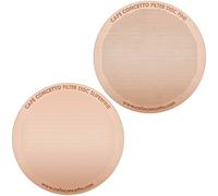 Disques filtrants pour AeroPress Cafe Concetto Fine & Superfine or rose