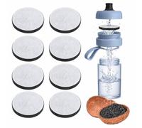 Disques Filtre à Eau de Rechange pour Brita Fill & Go,Réduction du Chlore