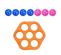 Disques flottants pratiques hexagonaux/triangulaires adaptés aux piscines, construction simple mais rigide en PVC, concours de piscine participatif