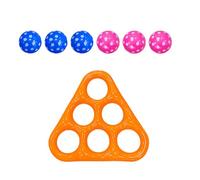 Disques flottants pratiques hexagonaux/triangulaires adaptés aux piscines, construction simple mais rigide en PVC, concours de piscine participatif