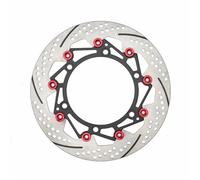 Disques Frein Moto Kits De Remplacement Rotor Frein Avant Moto pour pour Forza 350 pour Forza-350 2017-2025 Disques Rotors de Freins à Disque(Rouge)