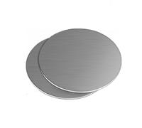 Disques métalliques en acier inoxydable, Disques circulaires en acier inoxydable 304, épaisseur 1-3mm, 100-300mm, paquet de 2 chutes plan travail(2.5mm 100mm)