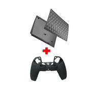 Disques noirs pour PS5, coques de protection rigides et résistantes aux chocs, pour console PS5 et Playstation