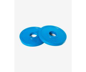 Disques olympiques fractionnels O'LIVE 2 kg bleu (paire)