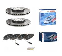 DISQUES + PASTILLES DE FREIN AVANT BOSCH POUR ALFA MITO 1.3 MULTIJET 62 KW 84 CV