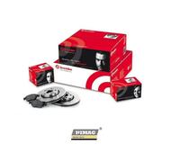 Disques Plaquette de Frein Brembo Avant pour Chevrolet Captiva 2.0 4WD 110 Kw