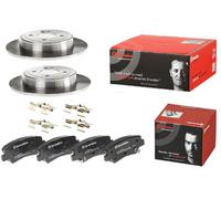 Disques + Plaquettes De Frein Arrière Brembo Pour HYUNDAI I20 II (GB, IB)