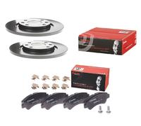Disques + Plaquettes De Frein Avant BREMBO 266 Mm Citroën C3 II 1.4 HDi