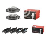 Disques + Plaquettes De Frein Avant Brembo Pour Bmw 3 E90 316D 318D 85 KW