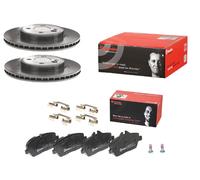 Disques + Plaquettes de Frein Avant Brembo pour Mini R56 Clubman R55 Cooper D