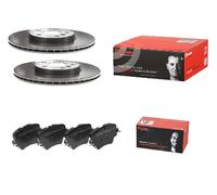 Disques Plaquettes Frein Avant Brembo Pour BMW 2 F45 220D Xdrive 140 Kw 190 Cv