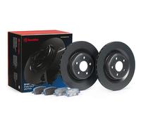 Disques + plaquettes ventilé de l'intérieur KT 08 004 BREMBO