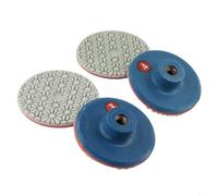 Disques Polissage Humide 3Pouces 4Pièces pour granit Marbre Disques | ConÃ§u polissage Ã sec, rÃ©duit dÃ©sordre et pollution, travail pour facile eau, option humide possible