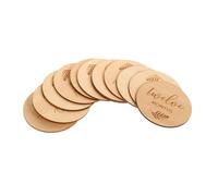 Disques pour Bébés en Bois, Lot de 12 Cartes Recto-verso | Format Mensuel, Finition sans Bavure, pour -nés et Garçon et Filles, Usage Photo, Repère de Croissance
