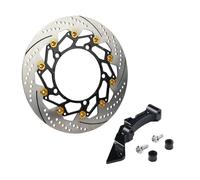 Disques Rotor Disque De Frein Avant De Moto 300MM pour Xmax 300, Adaptateur De Connexion De Modification, Jeu De Codes 2017 - 2023