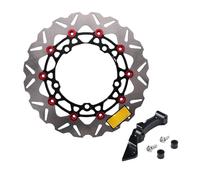 Disques Rotor Disque De Frein Avant De Moto 300MM pour Xmax 300, Adaptateur De Connexion De Modification, Jeu De Codes 2017 - 2023